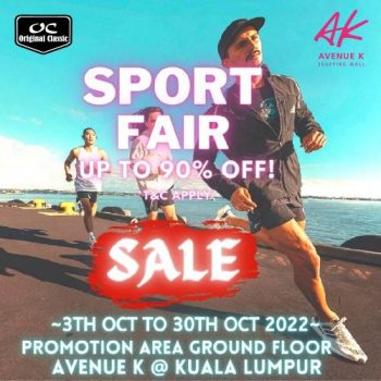 Original-Classic-Sports-Fair-at-Avenue-K-350x350 - Apparels Events & Fairs Fashion Accessories Fashion Lifestyle & Department Store Footwear Kuala Lumpur Selangor 