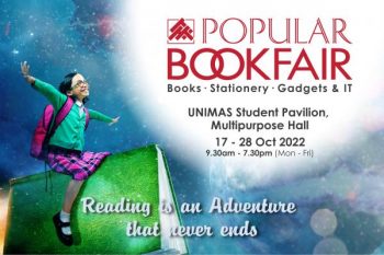 POPULAR-Book-Fair-Sale-at-UNIMAS-Kuching-350x233 - Books & Magazines Malaysia Sales Sarawak Stationery 