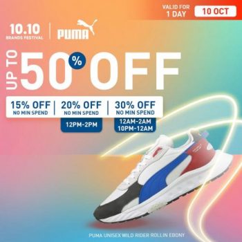 PUMA-Shopee-10.10-Sale-350x350 - Apparels Fashion Accessories Fashion Lifestyle & Department Store Footwear Johor Kedah Kelantan Kuala Lumpur Malaysia Sales Melaka Negeri Sembilan Online Store Pahang Penang Perak Perlis Putrajaya Sabah Sarawak Selangor Sportswear Terengganu 