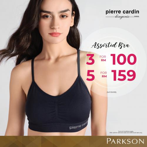 1-31 Oct 2022: Pierre Cardin Lingerie Promotion at Parkson