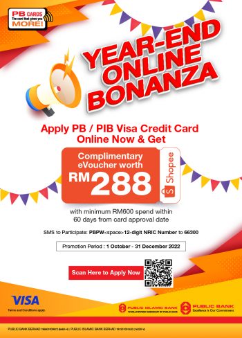 Public-Bank-Year-End-Online-Bonanza-350x488 - Bank & Finance Johor Kedah Kelantan Kuala Lumpur Melaka Negeri Sembilan Pahang Penang Perak Perlis Promotions & Freebies Public Bank Putrajaya Sabah Sarawak Selangor Terengganu 