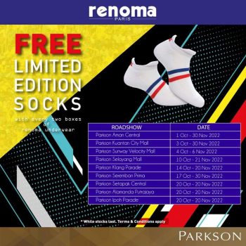 Renoma-Free-Limited-Edition-Socks-Deal-350x350 - Fashion Accessories Fashion Lifestyle & Department Store Johor Kedah Kelantan Kuala Lumpur Melaka Negeri Sembilan Pahang Penang Perak Perlis Promotions & Freebies Putrajaya Sabah Sarawak Selangor Terengganu 