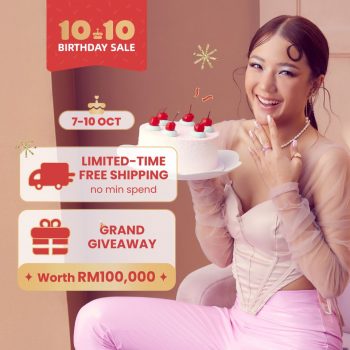 SHEIN-10.10-Birthday-Sale-350x350 - Apparels Bags Fashion Accessories Fashion Lifestyle & Department Store Footwear Johor Kedah Kelantan Kuala Lumpur Malaysia Sales Melaka Negeri Sembilan Online Store Pahang Penang Perak Perlis Putrajaya Sabah Sarawak Selangor Terengganu 