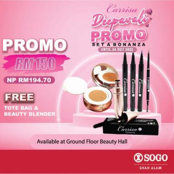 SOGO-Central-i-City-Carrisa-Deepavali-Promotion-350x350 - Beauty & Health Cosmetics Personal Care Promotions & Freebies Selangor 