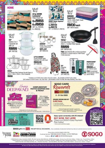 SOGO-Deepavali-Price-Bonanza-Promotion-3-350x495 - Johor Kuala Lumpur Promotions & Freebies Selangor Supermarket & Hypermarket 