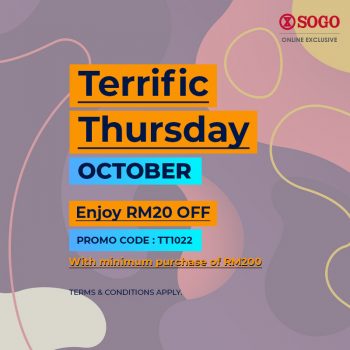 SOGO-Terrific-Thursday-Deal-350x350 - Johor Kedah Kelantan Kuala Lumpur Melaka Negeri Sembilan Online Store Pahang Penang Perak Perlis Promotions & Freebies Putrajaya Sabah Sarawak Selangor Terengganu 