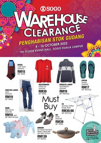 SOGO-Warehouse-Clearance-Sale-350x495 - Kuala Lumpur Selangor Supermarket & Hypermarket Warehouse Sale & Clearance in Malaysia 