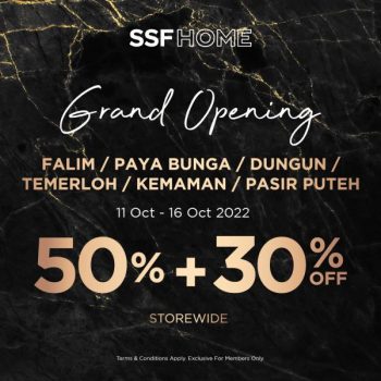 SSF-6-Stores-Grand-Opening-Promotion-350x350 - Beddings Furniture Home & Garden & Tools Home Decor Kelantan Pahang Perak Promotions & Freebies Terengganu 
