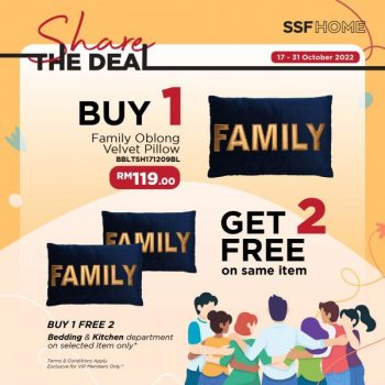 SSF-Buy-1-Free-2-Promotion-3-350x350 - Beddings Furniture Home & Garden & Tools Home Decor Johor Kedah Kelantan Kuala Lumpur Melaka Negeri Sembilan Pahang Penang Perak Perlis Promotions & Freebies Putrajaya Sabah Sarawak Selangor Terengganu 