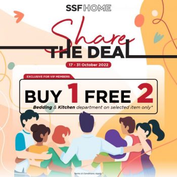 SSF-Buy-1-Free-2-Promotion-350x350 - Beddings Furniture Home & Garden & Tools Home Decor Johor Kedah Kelantan Kuala Lumpur Melaka Negeri Sembilan Pahang Penang Perak Perlis Promotions & Freebies Putrajaya Sabah Sarawak Selangor Terengganu 