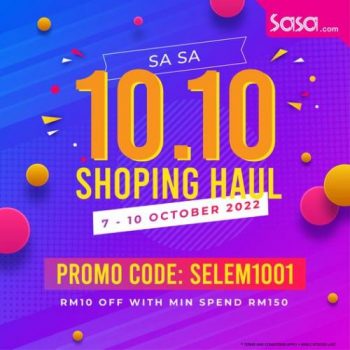 SaSa-Online-10.10-Sale-350x350 - Beauty & Health Cosmetics Fragrances Johor Kedah Kelantan Kuala Lumpur Malaysia Sales Melaka Negeri Sembilan Online Store Pahang Penang Perak Perlis Personal Care Putrajaya Sabah Sarawak Selangor Skincare Terengganu 