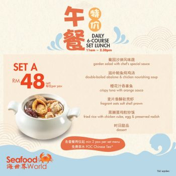 Seafood-World-Super-Value-Lunch-Set-Deal-1-350x350 - Beverages Food , Restaurant & Pub Promotions & Freebies Selangor 