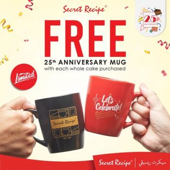 Secret-Recipe-25th-Anniversary-Mug-Promo-350x350 - Beverages Food , Restaurant & Pub Johor Kedah Kelantan Kuala Lumpur Melaka Negeri Sembilan Pahang Penang Perak Perlis Promotions & Freebies Putrajaya Selangor Terengganu 