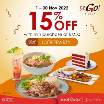 Secret-Recipe-November-Awesome-Deal-Promotion-350x350 - Beverages Food , Restaurant & Pub Promotions & Freebies 