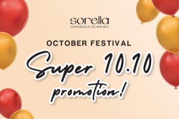 Sorella-Super-10.10-Promotion-350x233 - Fashion Accessories Fashion Lifestyle & Department Store Johor Kedah Kelantan Kuala Lumpur Lingerie Melaka Negeri Sembilan Pahang Penang Perak Perlis Promotions & Freebies Putrajaya Sabah Sarawak Selangor Terengganu Underwear 