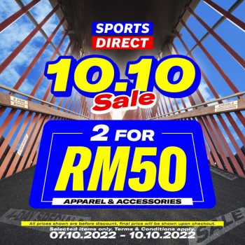 Sports-Direct-10.10-Sale-350x350 - Apparels Fashion Accessories Fashion Lifestyle & Department Store Footwear Johor Kedah Kelantan Kuala Lumpur Malaysia Sales Melaka Negeri Sembilan Online Store Pahang Penang Perak Perlis Putrajaya Sabah Sarawak Selangor Sportswear Terengganu 