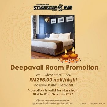 Strawberry-Park-Resort-Deepavali-Room-Promotion-350x350 - Hotels Pahang Promotions & Freebies Sports,Leisure & Travel 