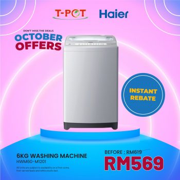 T-Pot-Group-HAIER-October-Promotion3-350x350 - Electronics & Computers Home Appliances IT Gadgets Accessories Promotions & Freebies 