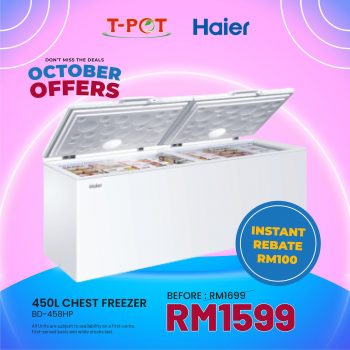 T-Pot-Group-HAIER-October-Promotion6-350x350 - Electronics & Computers Home Appliances IT Gadgets Accessories Promotions & Freebies