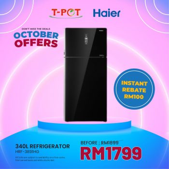 T-Pot-Group-HAIER-October-Promotion7-350x350 - Electronics & Computers Home Appliances IT Gadgets Accessories Promotions & Freebies 