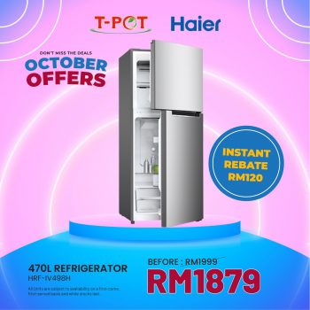 T-Pot-Group-HAIER-October-Promotion8-350x350 - Electronics & Computers Home Appliances IT Gadgets Accessories Promotions & Freebies 