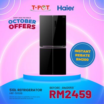 T-Pot-Group-HAIER-October-Promotion9-350x350 - Electronics & Computers Home Appliances IT Gadgets Accessories Promotions & Freebies