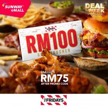 TGI-Fridays-E-Voucher-Promotion-at-Sunway-Pyramid-350x350 - Beverages Food , Restaurant & Pub Promotions & Freebies Selangor 