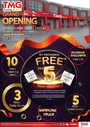 TMG-Mart-Opening-Promotion-at-Hill-Park-350x495 - Promotions & Freebies Selangor Supermarket & Hypermarket 