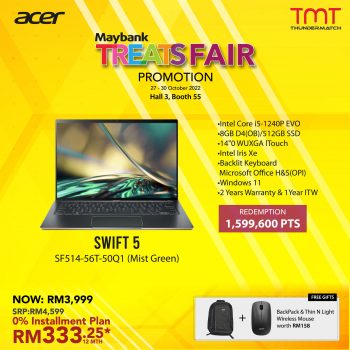 TMT-Acer-Promotion-at-Maybank-Treats-Fair-7-350x350 - Computer Accessories Electronics & Computers IT Gadgets Accessories Kuala Lumpur Laptop Promotions & Freebies Selangor 