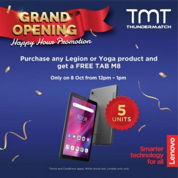 TMT-Lenovo-Opening-Promotion-at-Pavilion-Bukit-Jalil-350x350 - Computer Accessories Electronics & Computers IT Gadgets Accessories Kuala Lumpur Laptop Promotions & Freebies Selangor 