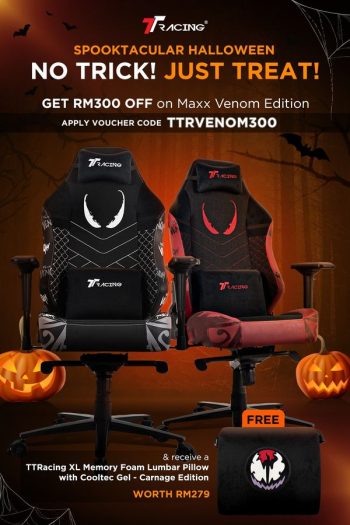 TTRacing-Spooktacular-Halloween-Deal-350x525 - Computer Accessories Electronics & Computers IT Gadgets Accessories Johor Kedah Kelantan Kuala Lumpur Melaka Negeri Sembilan Pahang Penang Perak Perlis Promotions & Freebies Putrajaya Sabah Sarawak Selangor Terengganu 