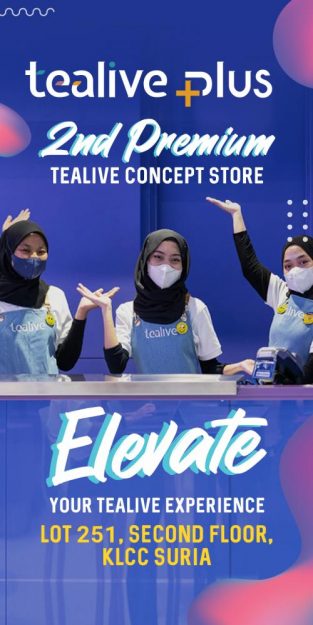 Tealive-Plus-Opening-Promotion-at-Suria-KLCC-313x625 - Beverages Food , Restaurant & Pub Kuala Lumpur Promotions & Freebies Selangor 
