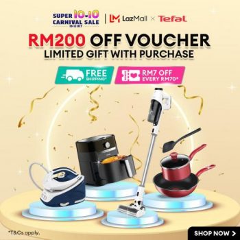 Tefal-Lazada-10.10-Sale-350x350 - Electronics & Computers Home Appliances Johor Kedah Kelantan Kitchen Appliances Kuala Lumpur Malaysia Sales Melaka Negeri Sembilan Pahang Penang Perak Perlis Putrajaya Sabah Sarawak Selangor Terengganu 