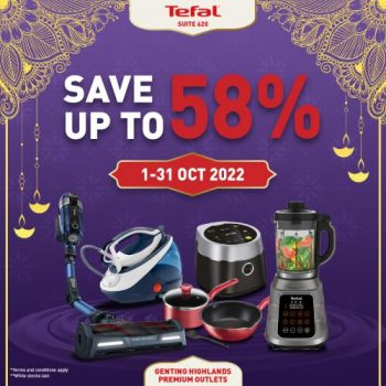 Tefal-Special-Sale-at-Genting-Highlands-Premium-Outlets-350x350 - Electronics & Computers Home Appliances Kitchen Appliances Malaysia Sales Pahang 