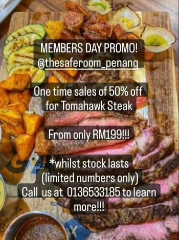 The-Safe-Room-October-Promotion-350x469 - Beverages Food , Restaurant & Pub Penang Promotions & Freebies Sales Happening Now In Malaysia 