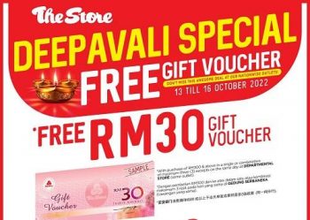 The-Store-Deepavali-Free-Voucher-Promotion-350x249 - Johor Kedah Kelantan Kuala Lumpur Melaka Negeri Sembilan Pahang Penang Perak Perlis Promotions & Freebies Putrajaya Sabah Sarawak Selangor Supermarket & Hypermarket Terengganu 