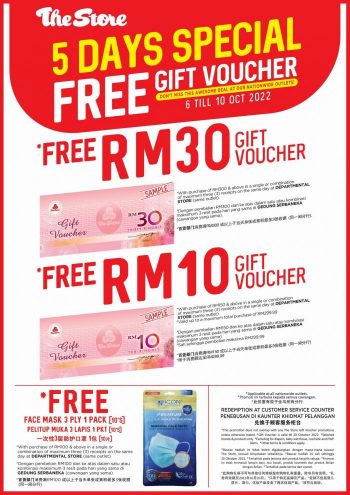 The-Store-Free-Voucher-Promotion-1-350x495 - Johor Kedah Kelantan Kuala Lumpur Melaka Negeri Sembilan Pahang Penang Perak Perlis Promotions & Freebies Putrajaya Sabah Sarawak Selangor Supermarket & Hypermarket Terengganu 