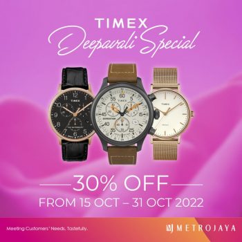 Timex-Deepavali-Special-at-Metrojaya-350x350 - Fashion Accessories Fashion Lifestyle & Department Store Johor Kedah Kelantan Kuala Lumpur Melaka Negeri Sembilan Pahang Penang Perak Perlis Promotions & Freebies Putrajaya Sabah Sarawak Selangor Terengganu Watches 