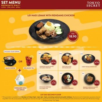 Tokyo-Secret-Weekday-Set-Lunch-Dinner-Deal-350x350 - Beverages Food , Restaurant & Pub Johor Kuala Lumpur Promotions & Freebies Selangor 