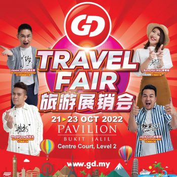 Travel-Fair-at-Pavilion-Bukit-Jalil-350x350 - Events & Fairs Kuala Lumpur Selangor Sports,Leisure & Travel 