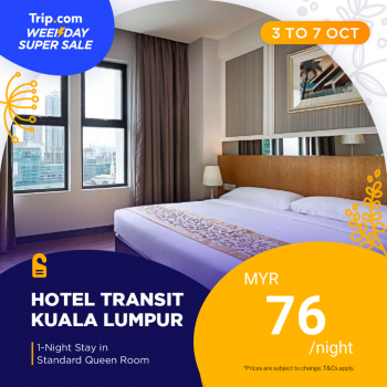 Trip.com-Weekday-Super-Sale-1-350x350 - Johor Kedah Kelantan Kuala Lumpur Malaysia Sales Melaka Negeri Sembilan Online Store Pahang Penang Perak Perlis Putrajaya Sabah Sarawak Selangor Sports,Leisure & Travel Terengganu Travel Packages 