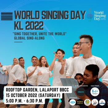 World-Singing-Day-KL-at-LaLaport-BBCC-350x350 - Events & Fairs Kuala Lumpur Others Selangor 