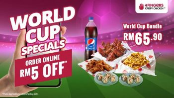 4Fingers-World-Cup-Bundle-Promotion-350x197 - Beverages Food , Restaurant & Pub Johor Kedah Kelantan Kuala Lumpur Melaka Negeri Sembilan Pahang Penang Perak Perlis Promotions & Freebies Putrajaya Sabah Sarawak Selangor Terengganu 