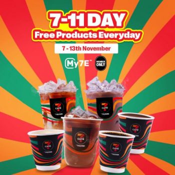 7-Eleven-7-11-Day-Free-Products-for-App-Members-Promotion-350x350 - Johor Kedah Kelantan Kuala Lumpur Melaka Negeri Sembilan Pahang Penang Perak Perlis Promotions & Freebies Putrajaya Sabah Sarawak Selangor Supermarket & Hypermarket Terengganu 