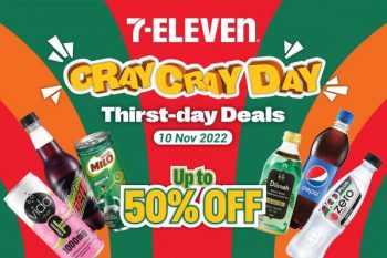 7-Eleven-Thirst-Day-Promotion-350x233 - Johor Kedah Kelantan Kuala Lumpur Melaka Negeri Sembilan Pahang Penang Perak Perlis Promotions & Freebies Putrajaya Sabah Sarawak Selangor Supermarket & Hypermarket Terengganu 
