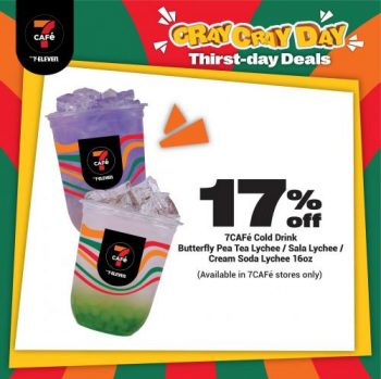 7-Eleven-Thirst-Day-Promotion-9-350x349 - Johor Kedah Kelantan Kuala Lumpur Melaka Negeri Sembilan Pahang Penang Perak Perlis Promotions & Freebies Putrajaya Sabah Sarawak Selangor Supermarket & Hypermarket Terengganu 