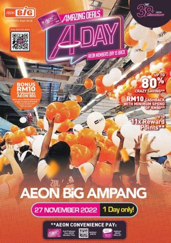 AEON-BiG-Ampang-AEON-Members-Day-Promotion-350x495 - Promotions & Freebies Selangor Supermarket & Hypermarket 