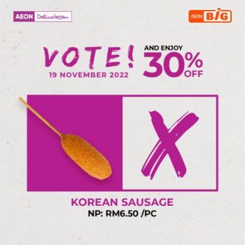 AEON-BiG-GE15-General-Election-Day-Promotion-2-350x350 - Johor Kedah Kelantan Kuala Lumpur Melaka Negeri Sembilan Pahang Penang Perak Perlis Promotions & Freebies Putrajaya Sabah Sarawak Selangor Supermarket & Hypermarket Terengganu 