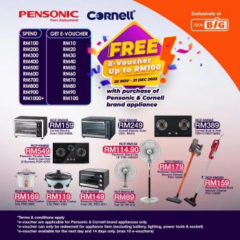 AEON-BiG-Pensonic-and-Cornell-Promotion-350x350 - Electronics & Computers Home Appliances Johor Kedah Kelantan Kitchen Appliances Kuala Lumpur Melaka Negeri Sembilan Pahang Penang Perak Perlis Promotions & Freebies Putrajaya Sabah Sarawak Selangor Supermarket & Hypermarket Terengganu 