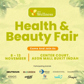 AEON-Wellness-Health-Beauty-Fair-350x350 - Beauty & Health Cosmetics Events & Fairs Fragrances Hair Care Personal Care Skincare 